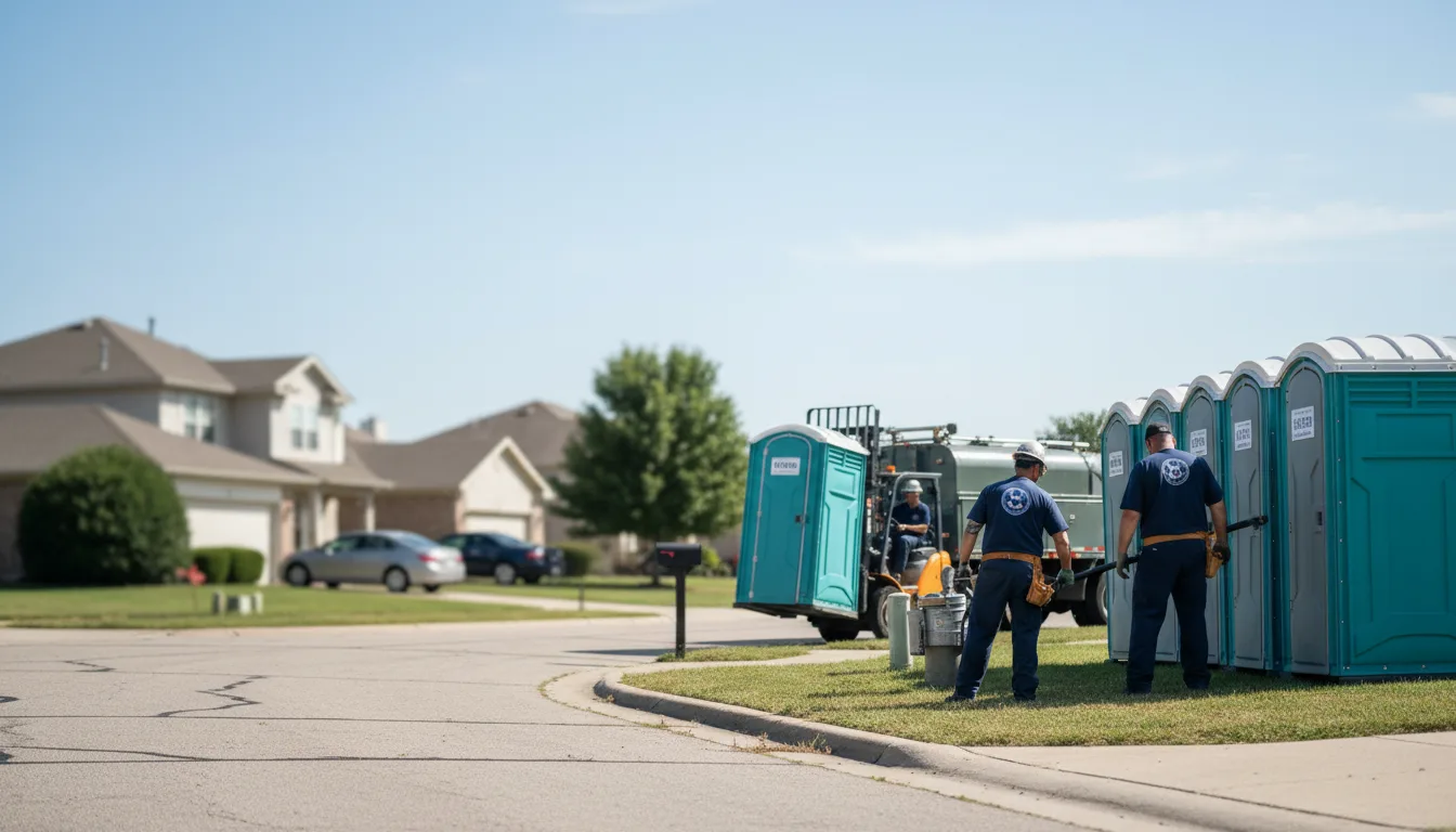 Porta Potty Rental in Terrell, TX near me
